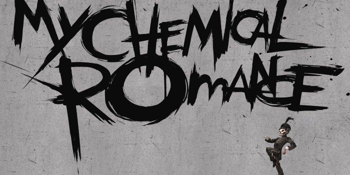 1366x768 My Chemical Romance Hd Wallpaper - My Chemical Romance The Black