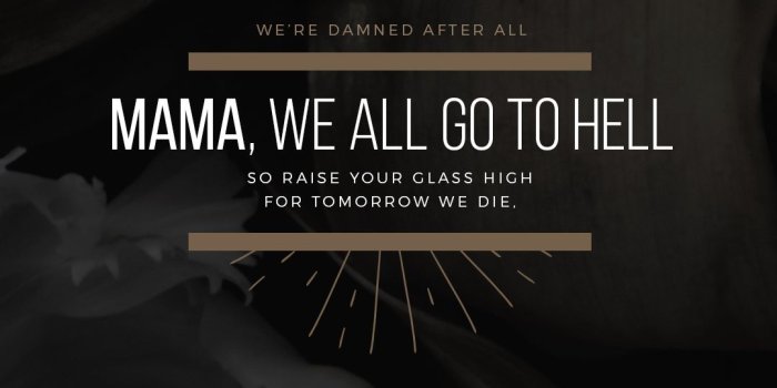 1080x1920 Luv U Mom Phone Wallpaper Quotes, Sea Wallpaper, - My Chemical