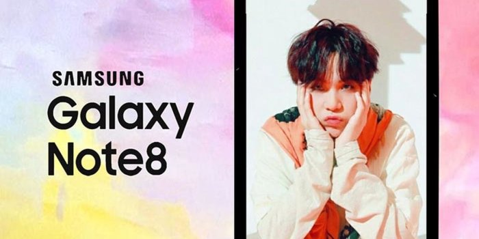 1251x1280 BTS Suga Wallpaper L2849 Samsung Galaxy Note 8 Case - Flazzy Store