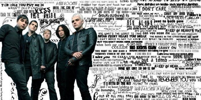 1024x768 mY cHeMIcAL rOMaNcE Wallpaper by darkshock3r
