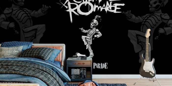 2048x1363 My Chemical Romance - Black Parade Mural - Rock Roll Limited