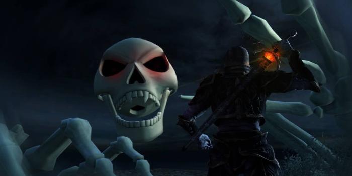 1192x670 3D/SFM Skeletron fight 4k wallpaper tribute! : Terraria