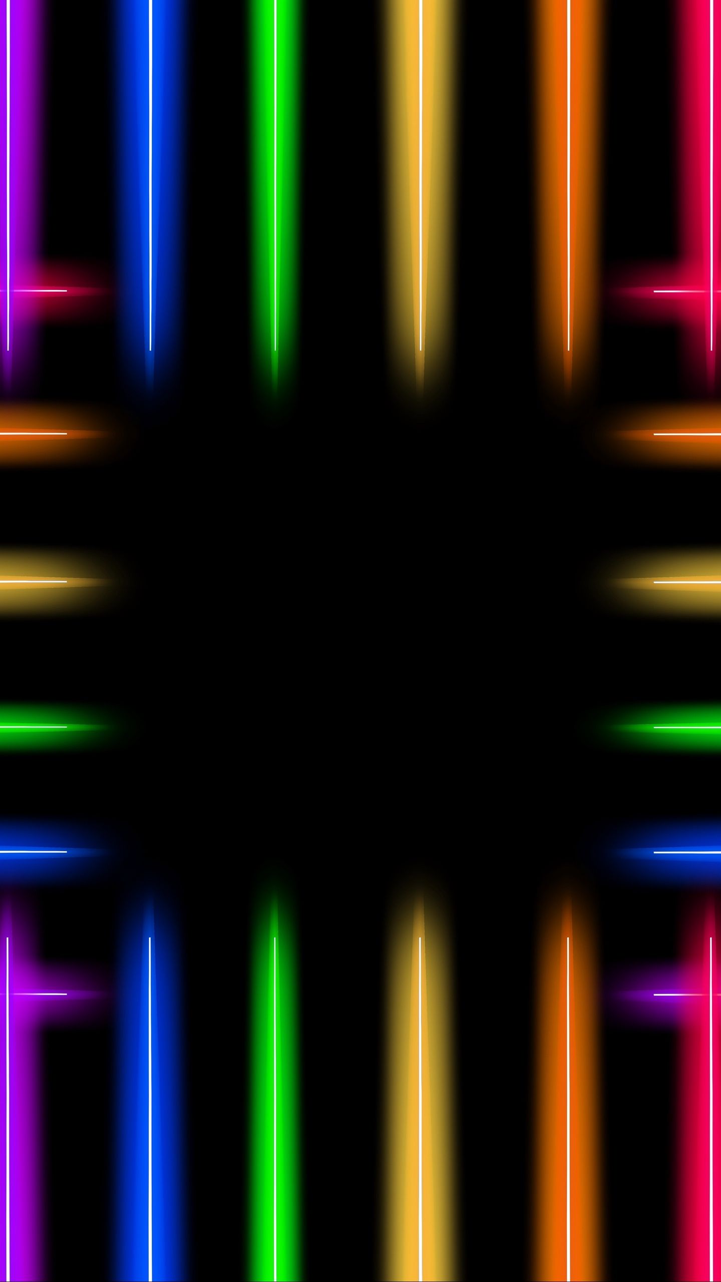 1440x2560 Download wallpaper 1440x2560 neon, line, glow, colorful