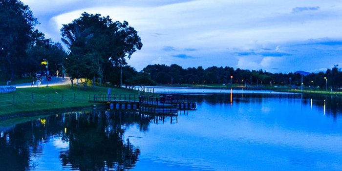 910x1365 HD wallpaper: bogota, colombia, wallpapers, water, sky, reflection