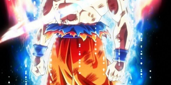 870x2044 Goku #Ultrainstinct in Dragon Ball Super | Dragon ball z, Dragon
