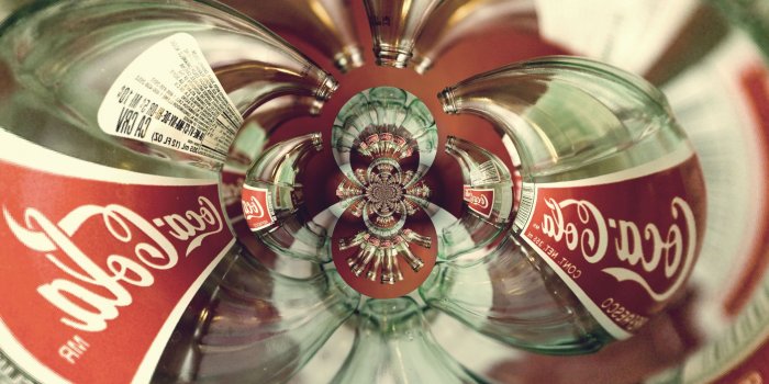 2560x1440 Coca Cola Bottle Art Ultra HD Desktop Background Wallpaper for 4K