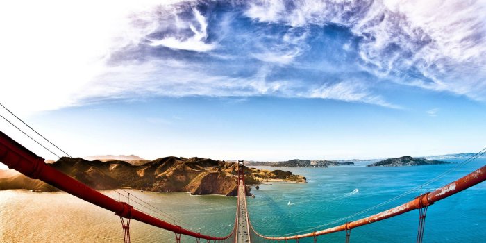 2712x1525 Top of the Golden Gate | Golden gate bridge wallpaper, Bridge