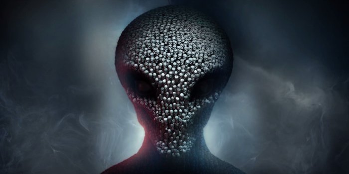 1920x1080 Alien Head Filled With Skulls Wallpaper 12986 - Baltana