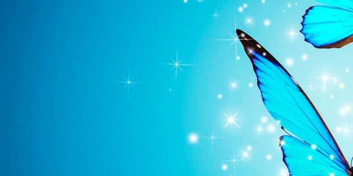 1080x1920 Butterfly Blue Water Magical 4K Wallpaper - Best Wallpapers