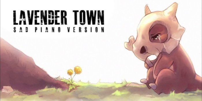 1280x720 Pokémon - Lavender Town | Sad Piano Version