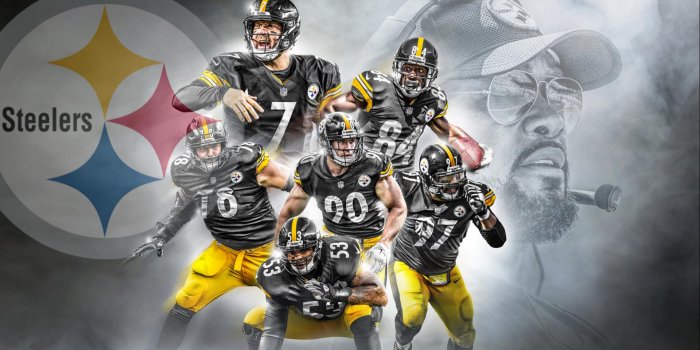 1920x1080 Pittsburgh Steelers Wallpaper with Picture of Players and Coach