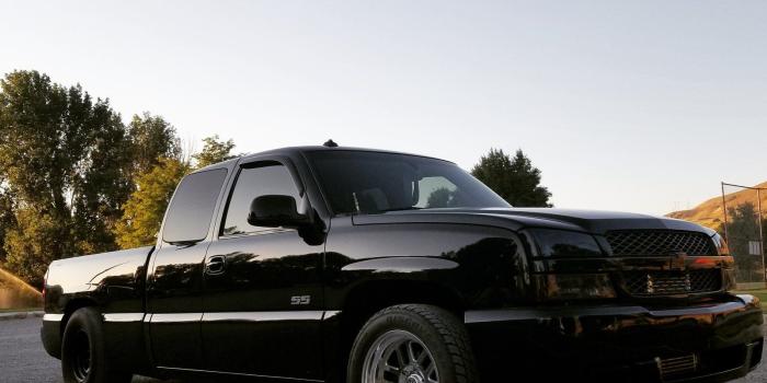 1600x1600 2003 Black Chevrolet CK1500 Truck SS Silverado Pictures, Mods