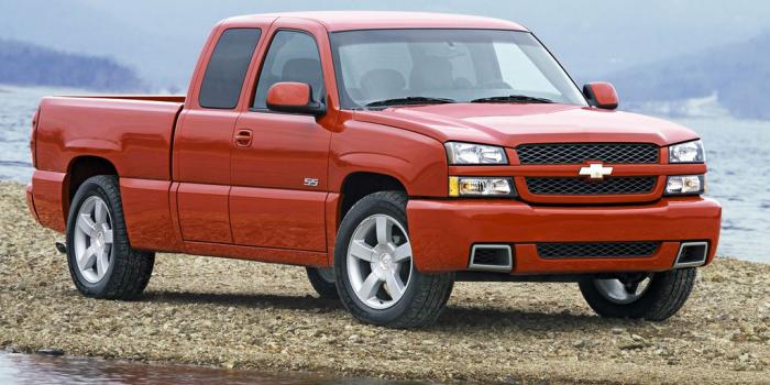 1024x768 Chevrolet Silverado SS Extended Cab 2002–07 wallpapers (1024x768)