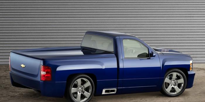 1280x960 2006 Chevrolet Silverado 427 - Rear And Side - 1280x960 - Wallpaper