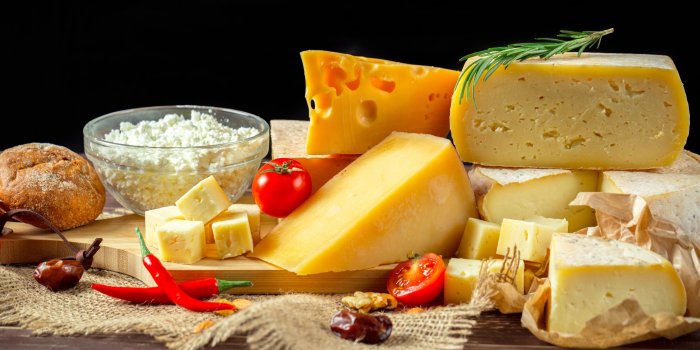 3840x2160 Wallpaper Cheese, dairy products, tomato, pepper 3840x2160 UHD 4K