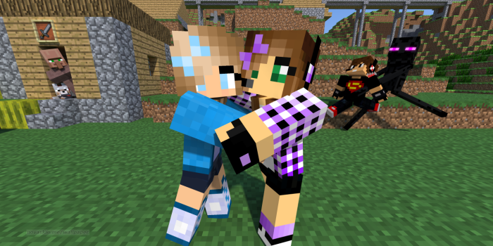 1366x768 wallpaper I made with some skins I made