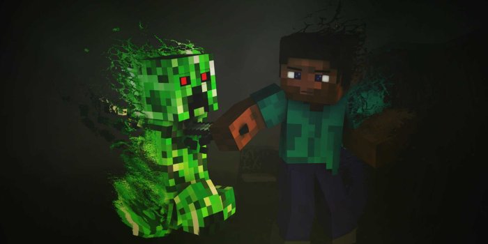 2560x1080 Minecraft Creeper HD Wallpaper (2560x1080)