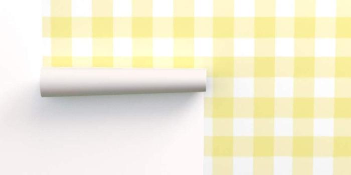 1024x1024 Spoonflower Peel and Stick Removable Wallpaper, Plaid Buffalo