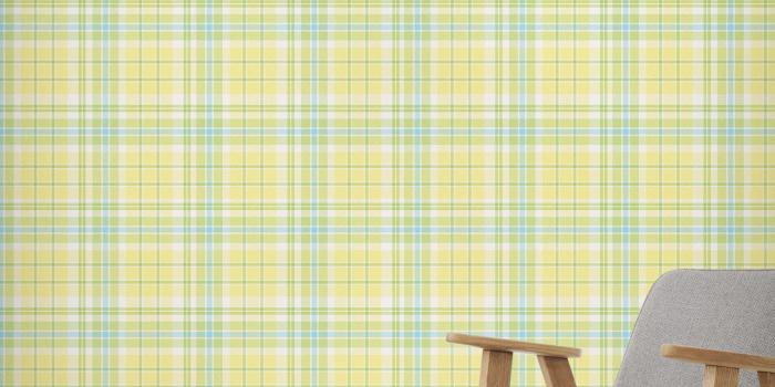 1860x1860 August Grove Hitchens Plaid Smooth Peel and Stick Wallpaper Panel