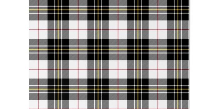 1024x1024 Wallpaper Roll Black + Red + Yellow Plaid Tartan Scottish White