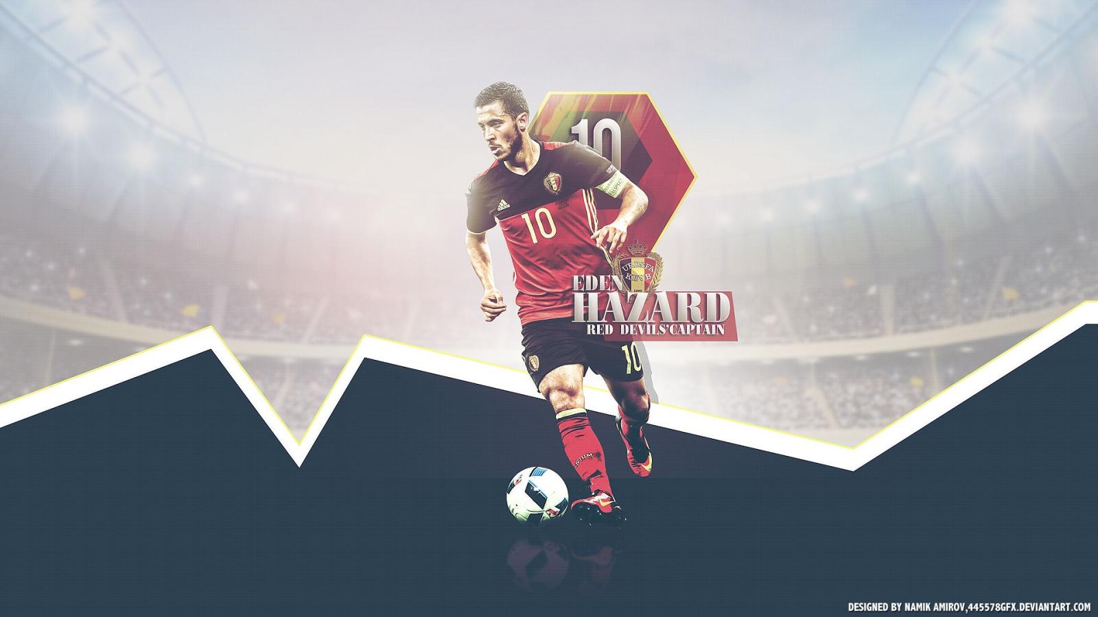 1920x1080 Eden Hazard - Belgium HD Wallpaper | Background Image | 1920x1080