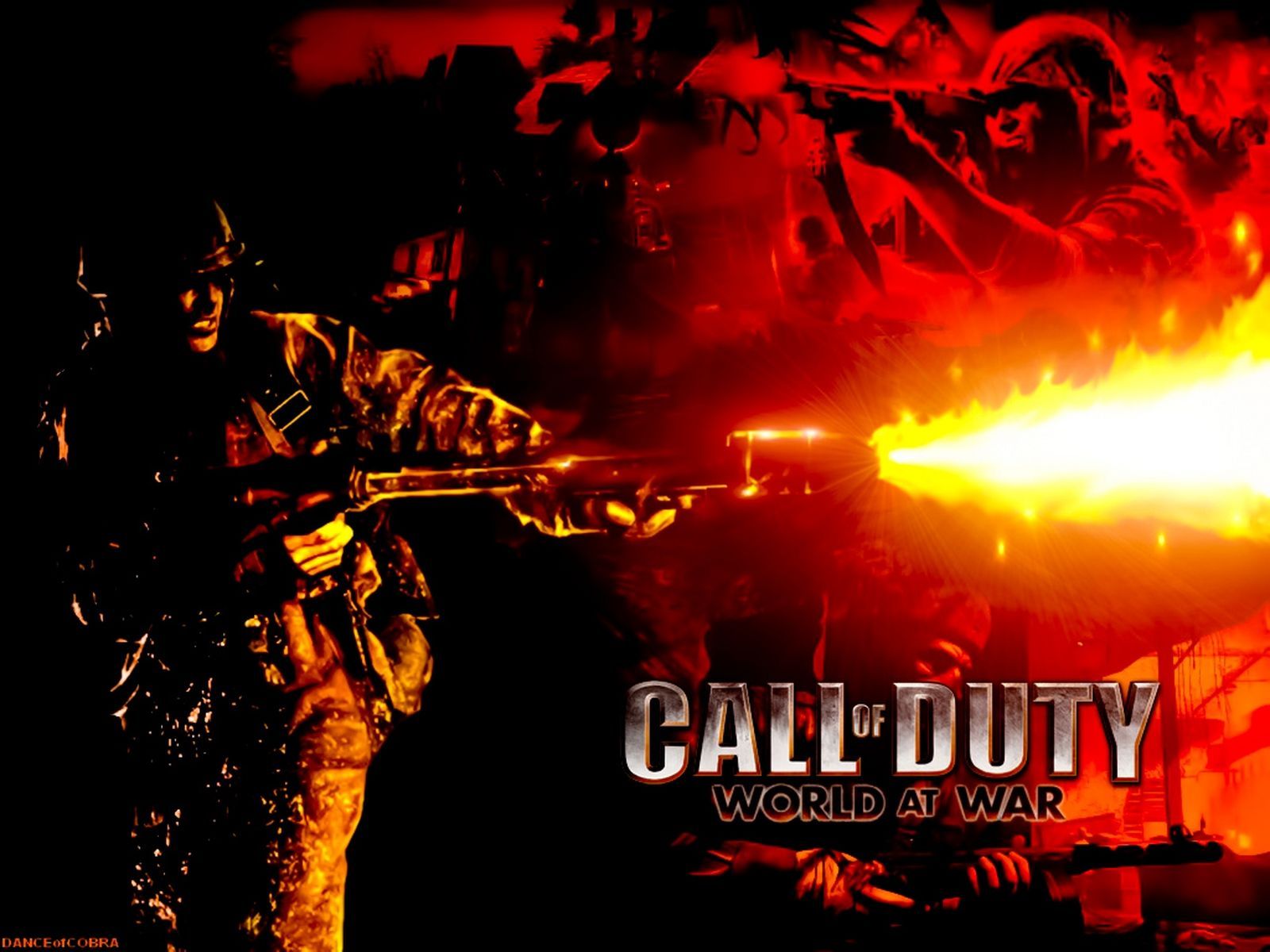 1600x1200 Games: Call Of Duty World At War, desktop wallpaper nr. 58678 by
