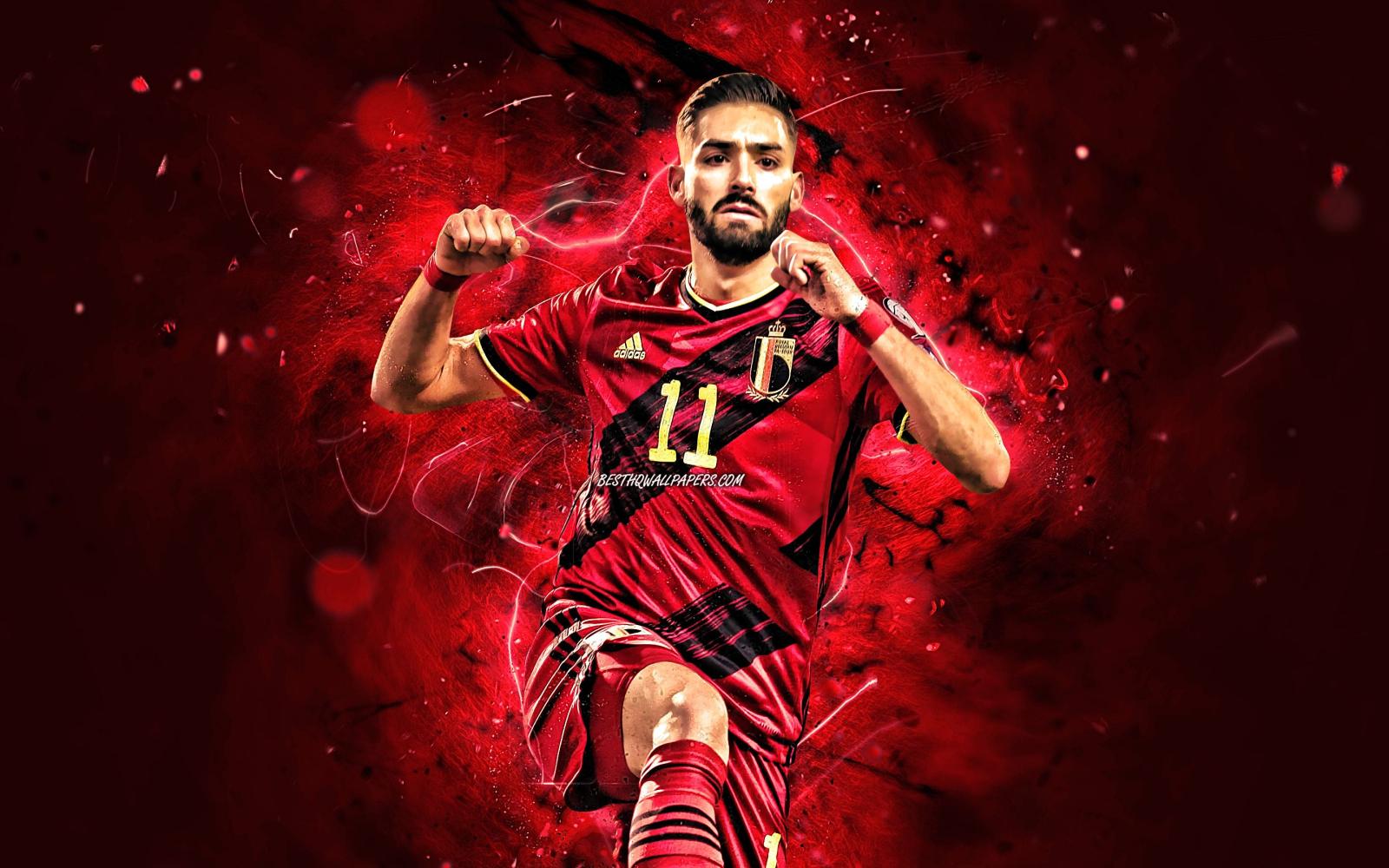 2880x1800 Download wallpapers Yannick Carrasco, 2020, Belgium National Team
