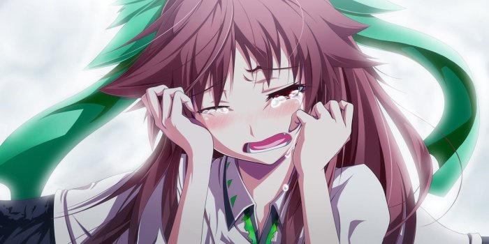 1500x1061 Graphic photography of girl anime character crying wallpaper HD