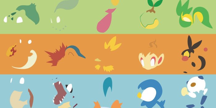 1920x1080 50+] Pokemon Starters Wallpaper on WallpaperSafari