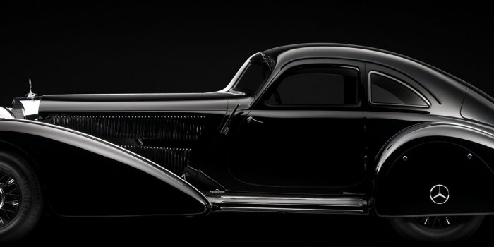 1280x1280 Wallpaper Of A Vintage Mercedes Benz | PaperPull