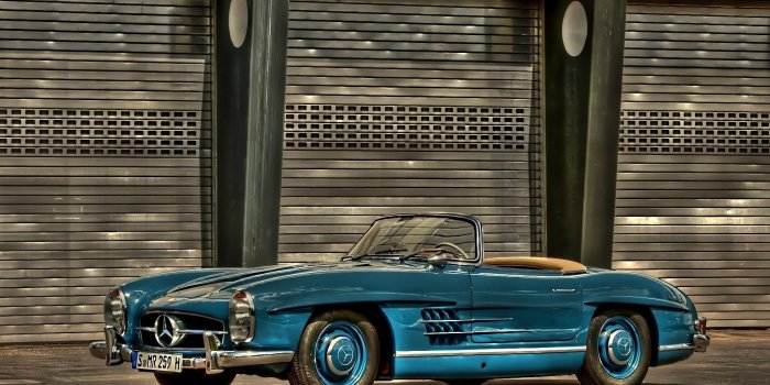 1920x1200 Download 1920x1200 Fantastic Vintage Mercedes Convertible Hdr