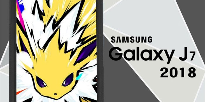 1280x1280 Pokemon Eevee Jolteon L2817 Samsung Galaxy J7 2018 / J7 V 2nd Gen
