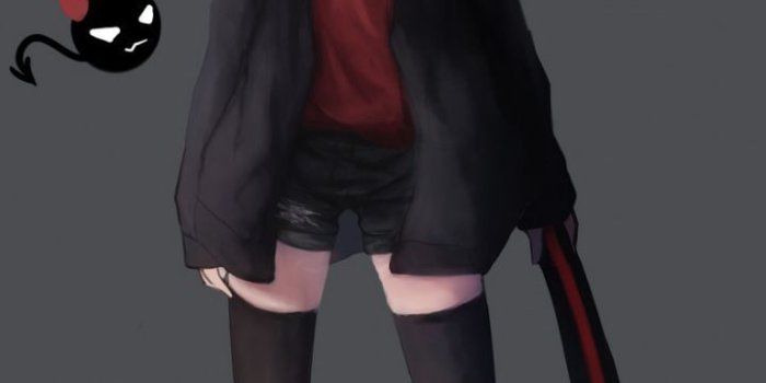 720x1280 Demon girl v2 | Anime wallpaper Minecraft Skin