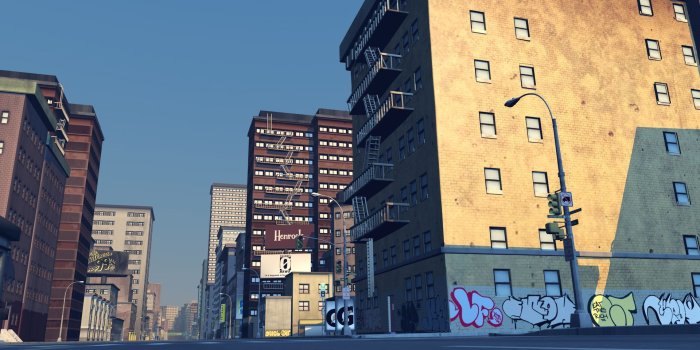 1920x1080 1920x1080 Blokhedz animation background - city street | Animation