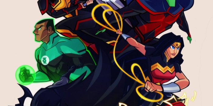 1280x2120 Justice League, Cartoon, Dc Comics, Artwork, Wallpaper - Justice