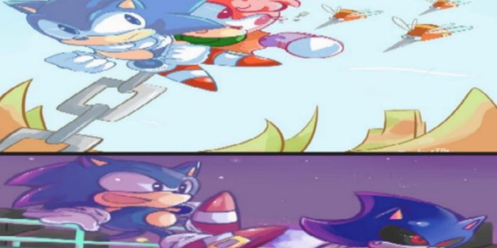 2391x1795 Sonic Cd Take Two! wallpaper | games | Wallpaper Better