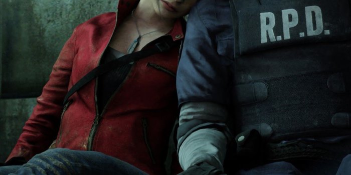 1080x1920 335239 Claire Redfield, Leon S. Kennedy, Resident Evil 2, 8K