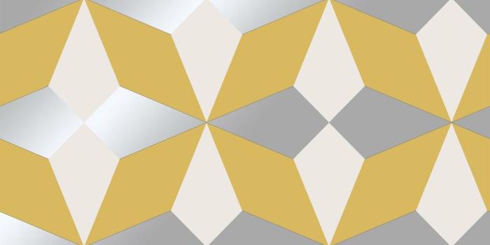 1572x1600 Details about Geometric Wallpaper Yellow White Silver Metallic