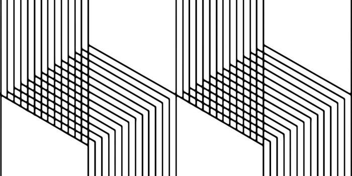 1100x1318 Origami Wallpaper • Geometric Black & White • Milton & King