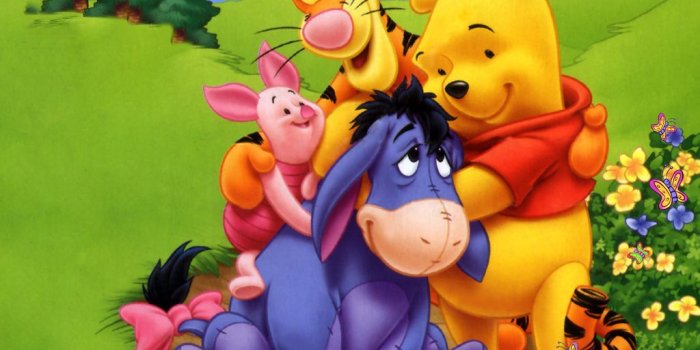 1024x768 Winnie the Pooh and Friends Cartoon HD Wallpaper for iPod