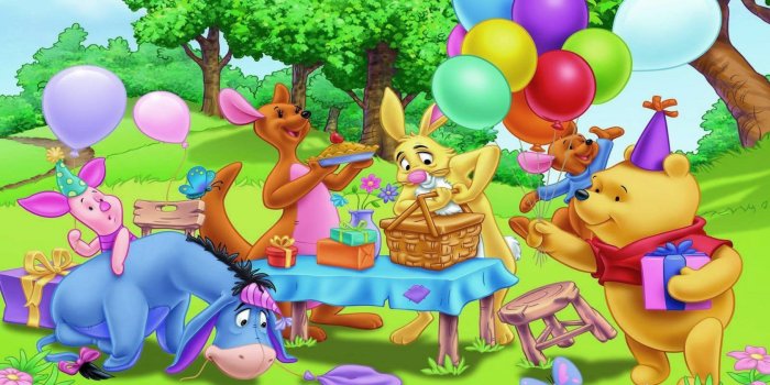1680x1050 Winnie The Pooh And Friends Birthday Party, Hd Wallpapers