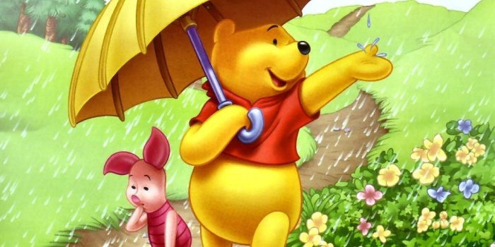 1024x768 Valentine Day 2014: Wallpaper Pooh Friends