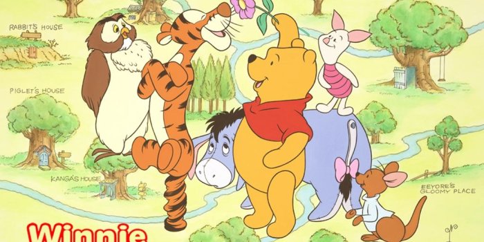 1024x768 Download Wallpapers, Download alice bambi disney winnie the pooh