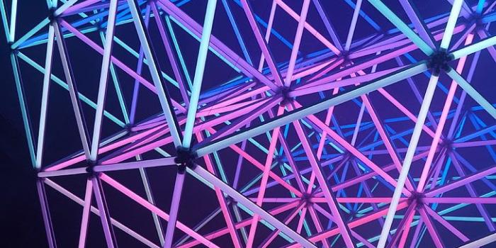 728x1294 HD wallpaper: Triangles, AMOLED, Structure, 4K, Neon | Wallpaper Flare