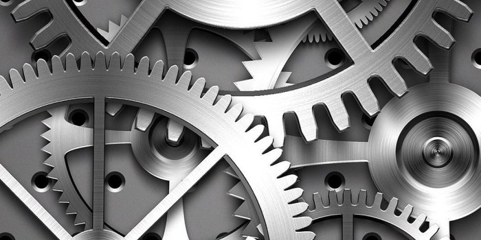 1081x1920 ↑↑TAP AND GET THE FREE APP! Lockscreens Gears Silver Cool