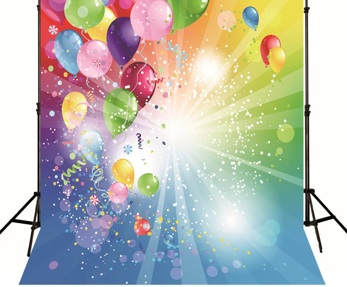 1200x994 Amazon.com : Generic Happy Birthday Photo Backdrop Colorful