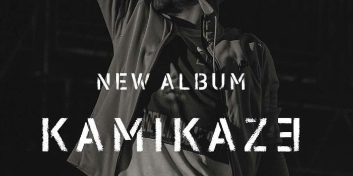 1080x1920 Eminem's record breaking surprise album release, Kamikaze took the