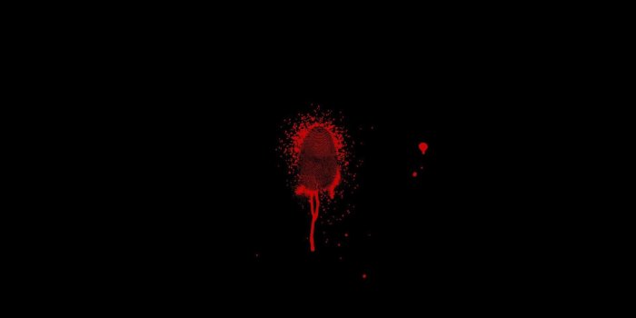 1920x1200 minimalism, Fingerprint, Blood, Artwork Wallpapers HD / Desktop