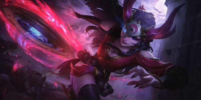 7680x4320 Blood Moon - League of Legends 4K 8K HD LoL Wallpaper