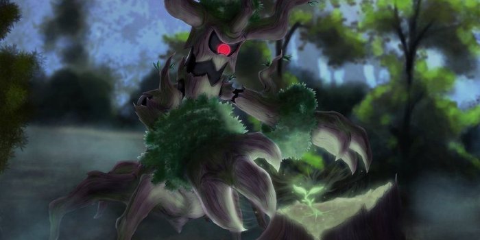 894x894 Trevenant by Wolfen-C | Ghost type, Pokemon art, Pokemon